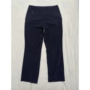 Lululemon Women's On the Move Pant Black Mid Rise Travel Size 8 thumbnail 5