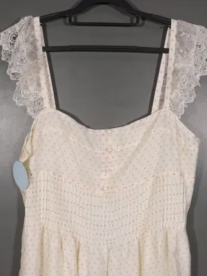NWT Hill House White Beckham Dress Size Large thumbnail 6