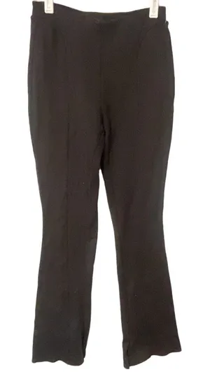 Alo Yoga Size Small‎ Seamless Black Pull On Flare Leg Pull On Yoga Pants thumbnail 1