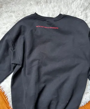 We’re Not Really Strangers Sweatshirt thumbnail 2