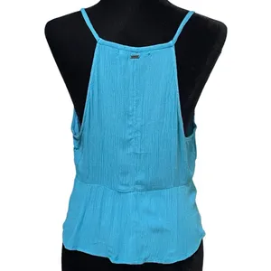 O’Neill Blue Moon Twist Front Boho Beachy Tank Top Large NWT thumbnail 8