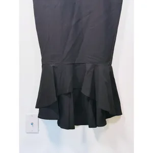 NWT Lulus Off Shoulder Trumpet Midi Dress Mermaid Womens S Black Cocktail Event thumbnail 5
