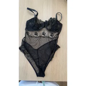 Victoria's Secret Dream Angels Wicked Embroidered Teddy, Size Large thumbnail 2