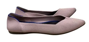 Rothy's The Point‎ Petal Pink Blush Pointed Toe Ballet Flats 8.5 thumbnail 1
