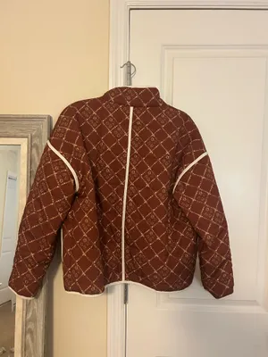 Quilted jacket patterned Brown Size none thumbnail 3