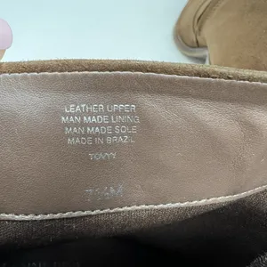 Gianni Bini Tovyy Booties Brown Suede Leather Block Heel Zip Up Women’s Size 7.5 thumbnail 11