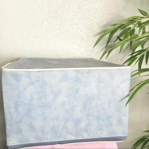 Vintage Blue Travel Box Luggage Hat Box Carry On Case Retro Square Suitcase MCM Lady Love Brass Hardware Approx 14” wide x 11.5” Long x 7” Deep thumbnail 4