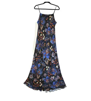 Farm Rio Black Snakes Bouquet Dress thumbnail 3