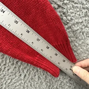 Vintage Lucia Knit Sweater 90s Retro Folk Motif‎ Grandmacore Cottage Women's XL thumbnail 6