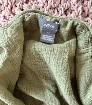 Aerie Green Tank Top thumbnail 3