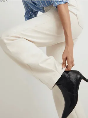 NEW Madewell The Perfect Vintage Wide-Leg Jean 26 thumbnail 5