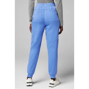 Fabletics Scrub Joggers Womens Small Blue Excellent 6-Pocket Cargo Medical Pants thumbnail 3