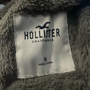 Hollister thick fleece cropped hoodie thumbnail 5