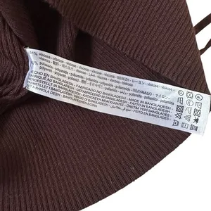 Zara Top Womens Small Ribbed Crop Halter Spaghetti Strap Brown Sleeveless | 6-28 thumbnail 6