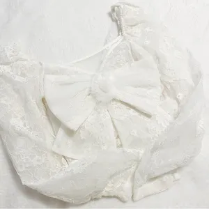 The Moon Japanese Kawaii Lolita Sailor Moon Himekaji White Lace Princess Blouse Shirt thumbnail 8