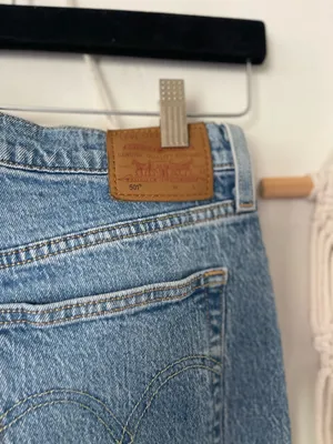 Levi’s Premium 501 Button Fly Straight Leg Jeans thumbnail 3