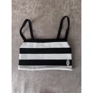 Free People Movement Tighten Up Reversible Bra Black Combo Striped XS/S NEW thumbnail 2