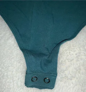 Express Blue Lace Bodysuit thumbnail 4