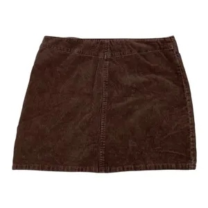 Vintage Y2K American Eagle Brown Corduroy Mini Skirt Size 4 Cotton Dark Academia thumbnail 2