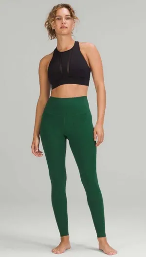 Lululemon NWT Align High Rise 28” Pants Leggings Everglade Green Size 14 thumbnail 4