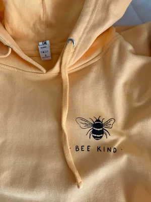 Bee Kind Hoodie Yellow thumbnail 1