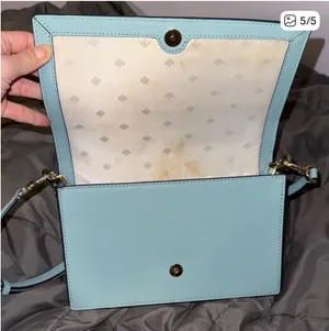 Kate Spade Light Blue Crossbody Purse thumbnail 5