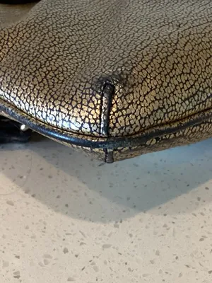 Coach Metallic Leather Swagger Swingpack Crossbody 36502 thumbnail 6