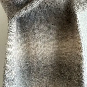 Wilfred Aritzia Alpaca blend Cowl Neck Oversized Ombre Beige Grey Sweater Small thumbnail 3