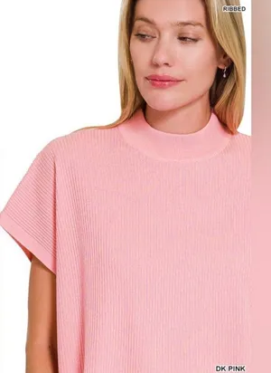Pink Short Sleeve Top and Pant Set thumbnail 3