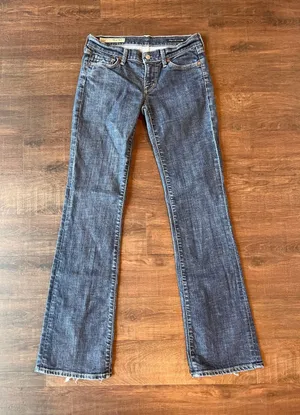 Citizens of Humanity Crochet h 234 Low Waist Bootcut Jeans Women 27 Y2K thumbnail 1