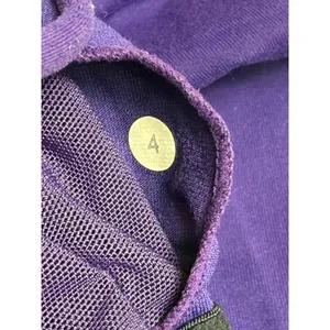 Lululemon Purple Tank Top Built In Bra Yoga Workout Athleisure Size 4‎ thumbnail 5