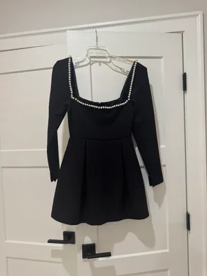 Oddmuse The Ultimate Muse Pearl Dress Black Size XS thumbnail 5