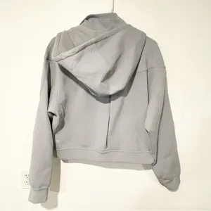 LULULEMON ATHLETICA‎ Rogue Renegade Zip Hoodie in Rhino Grey Size 12 thumbnail 5