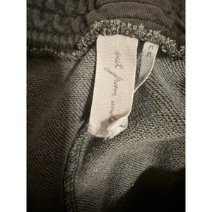 Urban Outfitters Out From Under Washed Black Crossover V-Waist‎ Wide Leg pants thumbnail 6