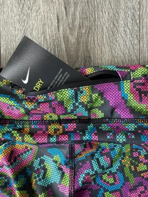 Nike Multi-Color Pixel Activewear Leggings thumbnail 4