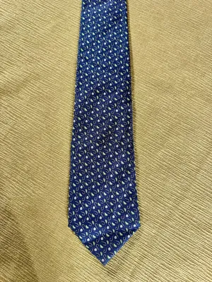 Vineyard Vines Men’s Silk Tie Golf Clubs Balls Navy Blue Green Martha’s Vineyard thumbnail 8