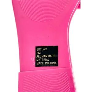 DV Dolce Vita Skylar Hot Pink Studded Jelly‎ Slide Sandals Womens Size 5M thumbnail 7