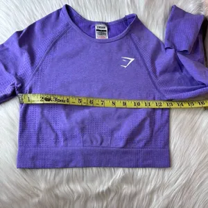 Gymshark VITAL SEAMLESS 2.0 CROP TOP Long Sleeve size Small thumbnail 7