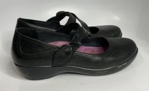 Dansko black‎ leather shoes size 38 thumbnail 1