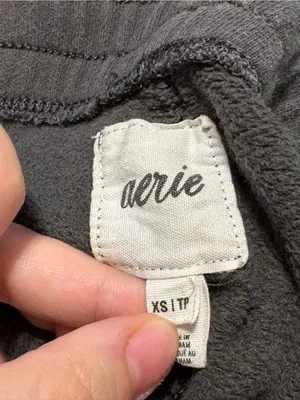 (Aerie) Baggy Gray Sweat Shorts: Size XS thumbnail 3