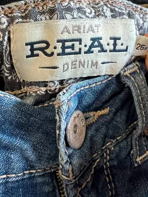 ARIAT mid rise‎ boot shorts size 25s thumbnail 2