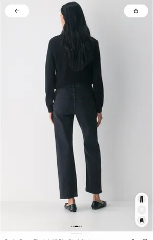 Denim Forum Aritzia Arlo High-Rise Straight thumbnail 5