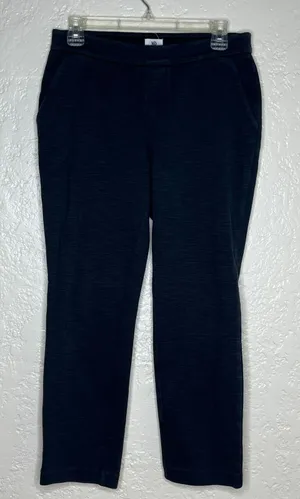 Tentree Women's Charcoal Pull-On Tapered Pants Seam‎ Pocket Size Medium thumbnail 1