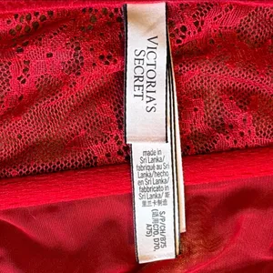 Victoria’s Secret Dream Angels Small Red Bustier Corset Bra thumbnail 3