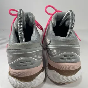 ASICS GEL-Nimbus 22 Grey/Pink Running Shoes - Women's Size 7 thumbnail 4