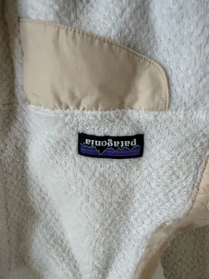 Patagonia Re-Tool Snap-T Fleece Pullover – Cream – Size M thumbnail 3