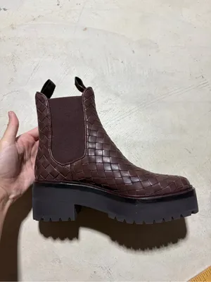 Loeffler Randall Reggie Woven Chelsea Boots 5 thumbnail 6