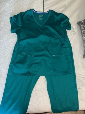 Landau Scrub Hunter Green Set thumbnail 1