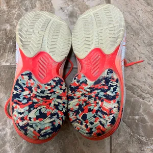 Asics Court Speed FF White Sunrise Tennis Shoes Size 7.5 Training Sneakers thumbnail 8