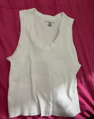 Brandy Melville White Tank thumbnail 4